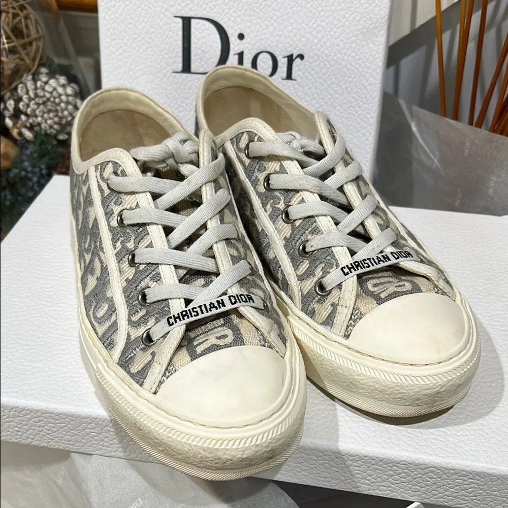 Dior | Shoes | Christian Dior Walkndior Sneakerstone Gray Dior